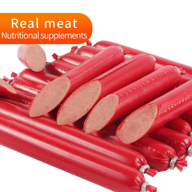 Factory wholesale directly Cat Food dog treats ham snack pet sausage cat treats