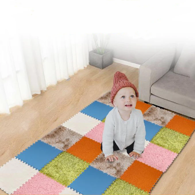 Customized Wholesale Kids Puzzle Mat Eva Play Floor Mat Exercise Sensory For Baby Children
