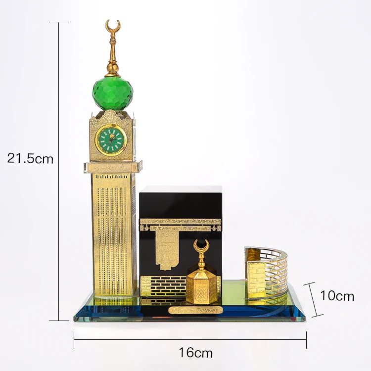MH-LP0224 рекламный Рамадан Исламский подарок стекло Kabba makka Хрустальный