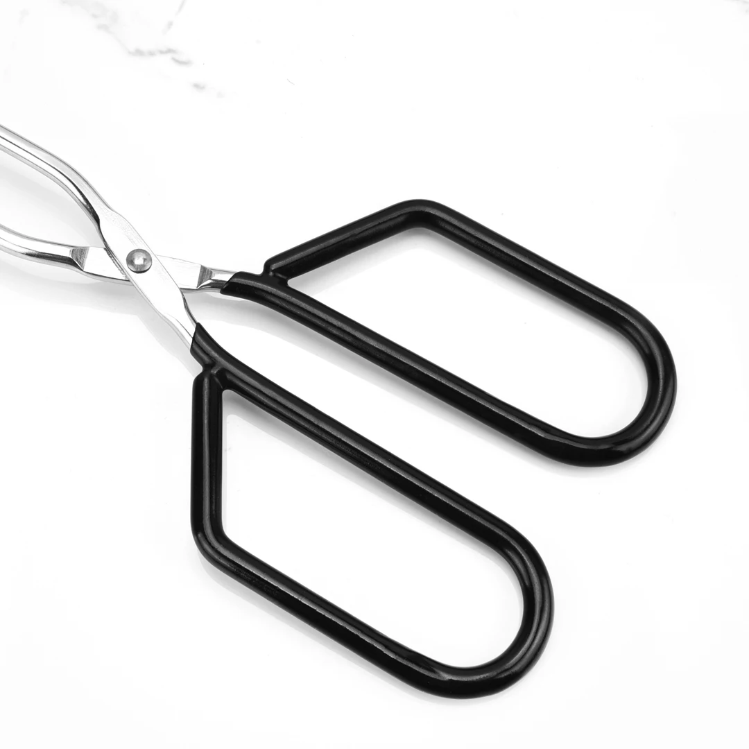 15 Inch 16 Inch Stainless Steel Kitchen Tongs Scissor Wire Cooking Tongs For BBQ Baking Bread Food Barbecue