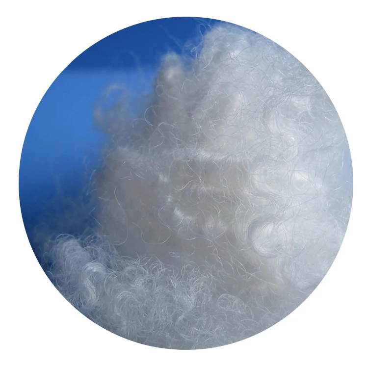 
 Натуральное силиконизированное Полиэфирное штапельное волокно psf 15dx64 мм, цена  