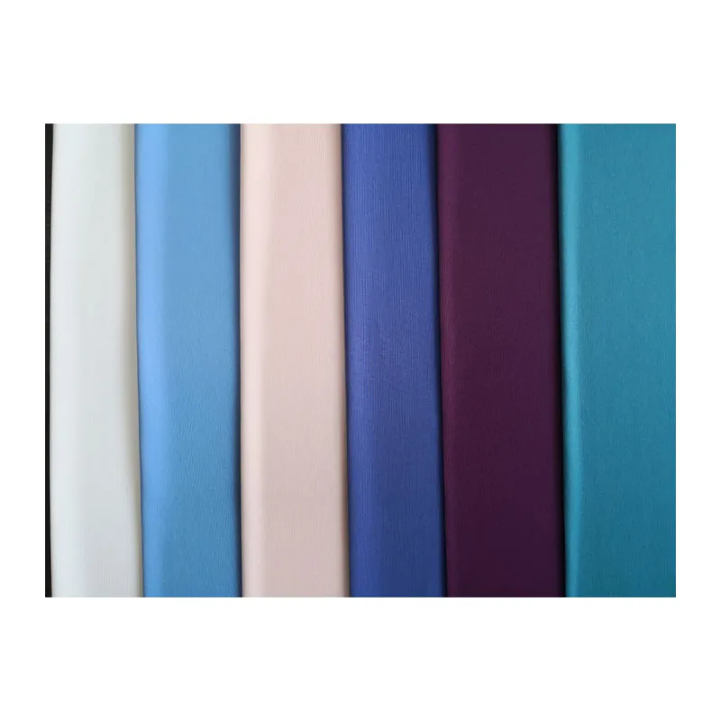 Plain dyed jersey 100% polyester interlock single jersey knitted fabric knitted lining sample fabrics