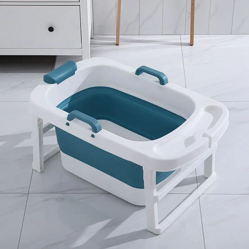 Indoor Cheap Plastic Portable Baby Bath Tub Foldable Kids Bathtub For Baby