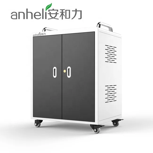 Chromebook laptop charging cabinet charging cart educational equipment