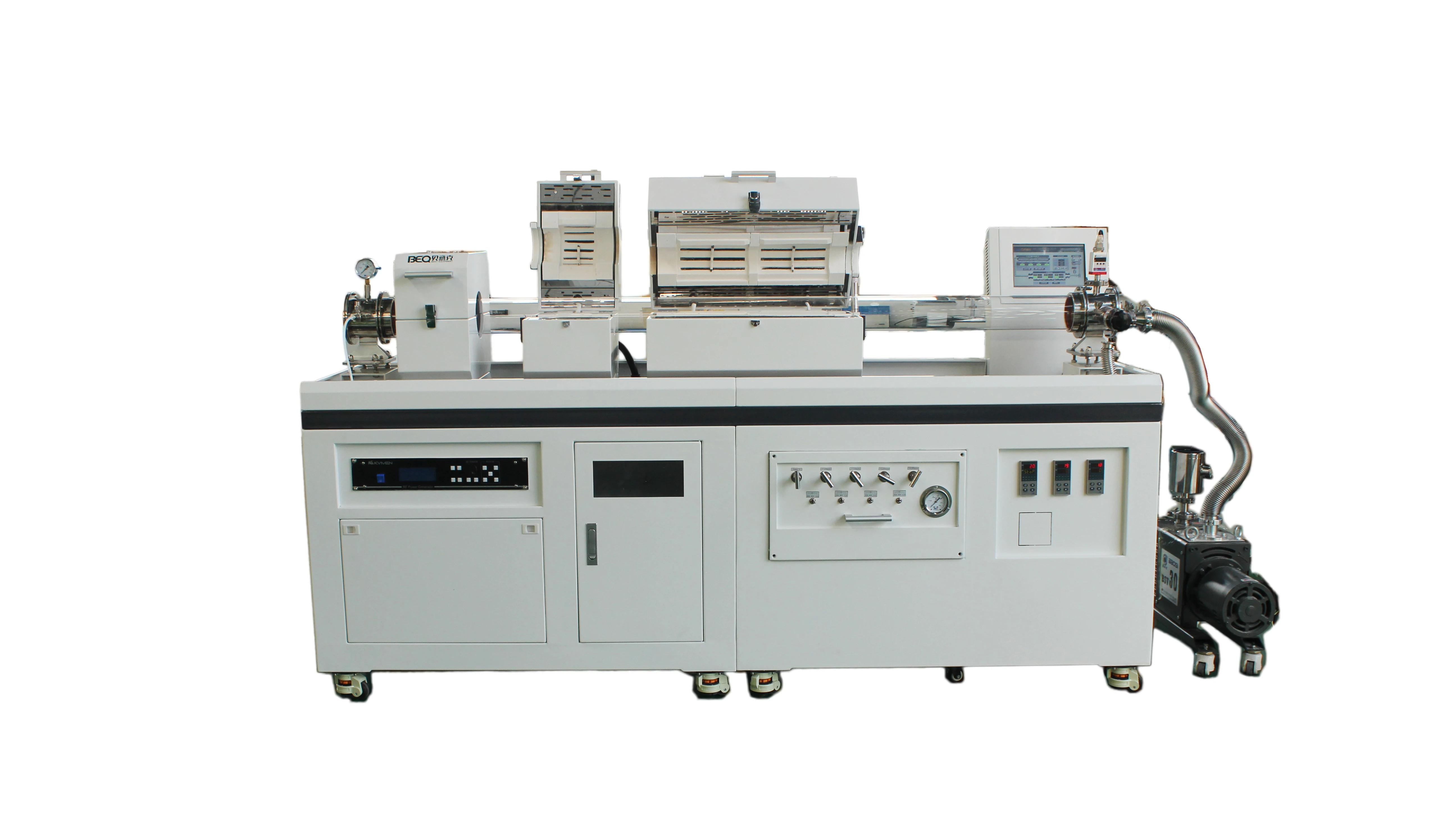 1200C Sliding Plasma Enhanced Chemical Vapor Deposition System(PECVD) for Graphene Production