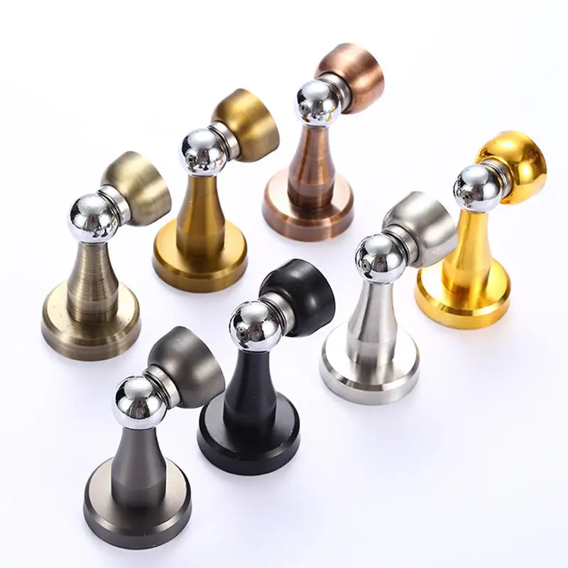 High Quality Stainless Steel Door Stopper Magnetic Garage Lock Stop French