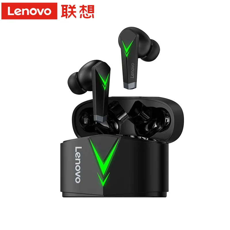 Лидер продаж 2021 100% оригинальные игровые tws наушники Lenovo Live Pods LP6 с зарядным чехлом 300 мАч