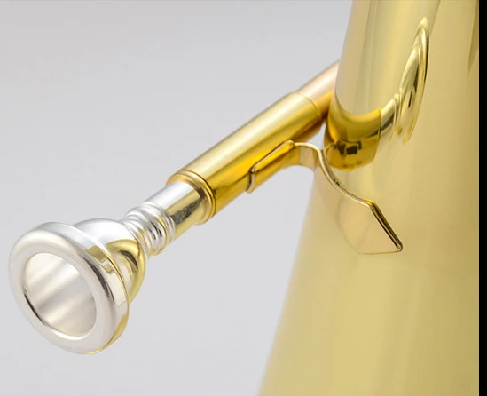 Euphonium четыре плоских ключа лакированный Золотой