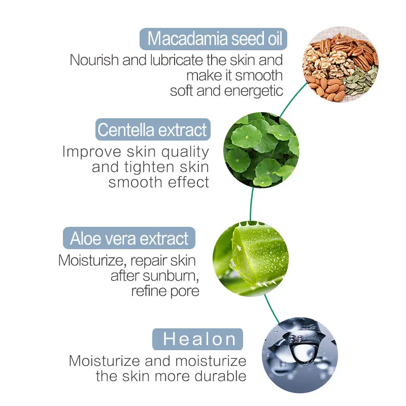 
Skin care private label own patent collagen sheet beauty face mask 