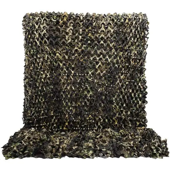 Factory wholesale camouflage netting for hunting; forest woodland camouflage  net for car cover / hunting blind
