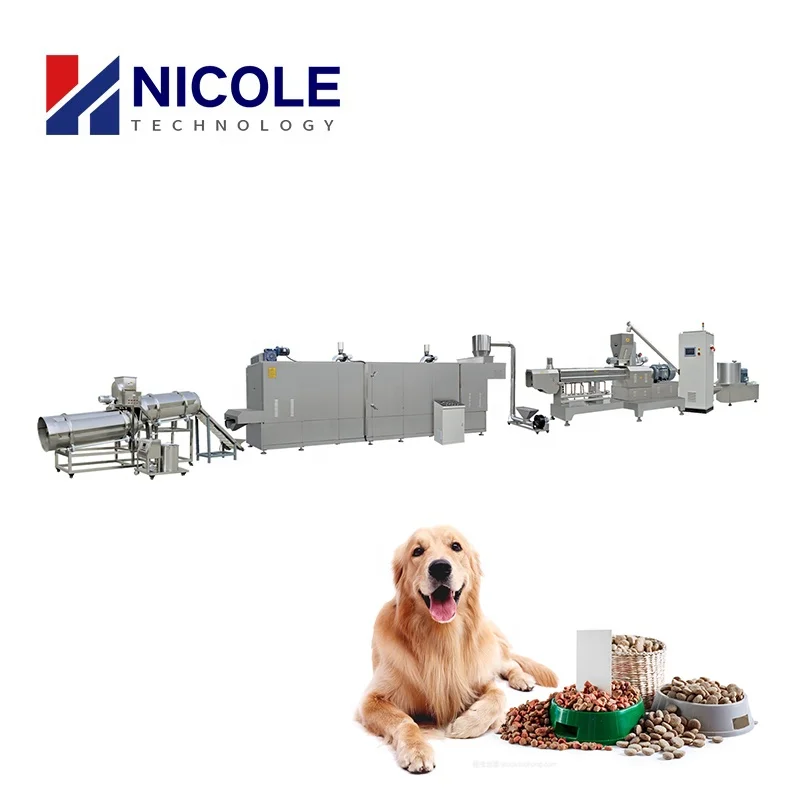 Industrial Commercial Use Dog Food Sales Feed Extruder Machine Pellet Making Equipment