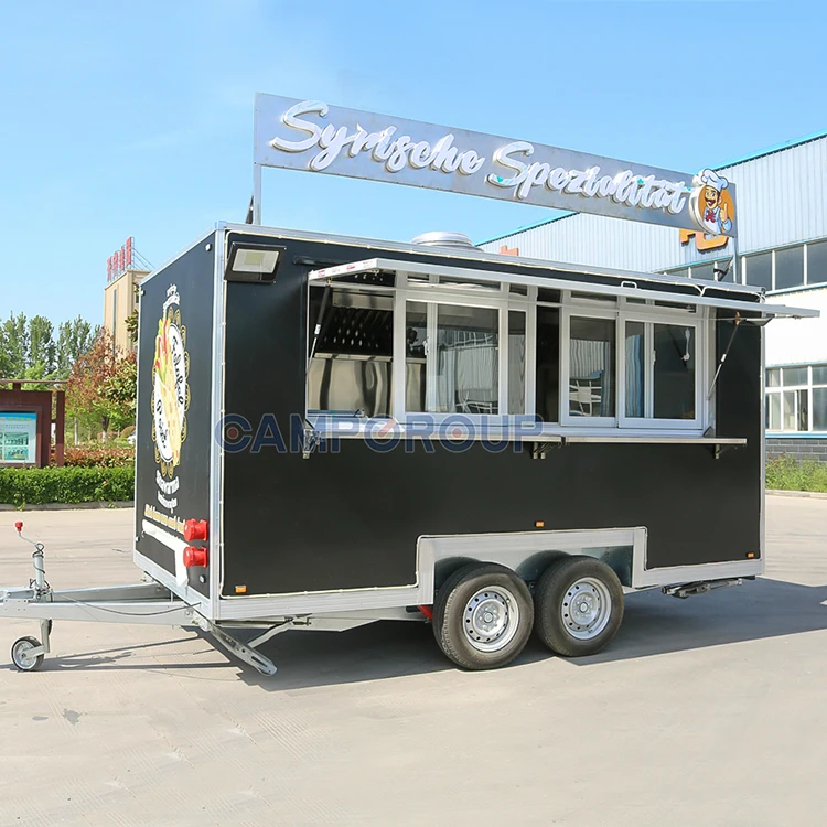 Многофункциональный прицеп для пищевых продуктов с полным кухонным оборудованием фургон еды продажи США