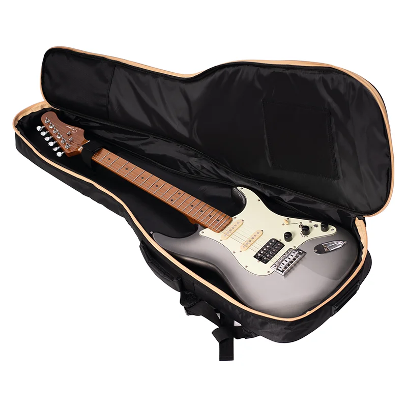 Wholesale Custom logo Bass electric Guitar gig Bag with 10mm High quality Lightweight Electric Guitar Bag case