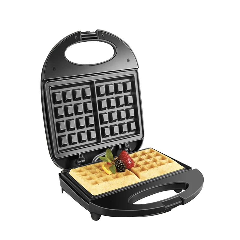 Double waffle maker iron commercial square waffle bakers machine  maker 2 slice large stainless steel Baking Machines
