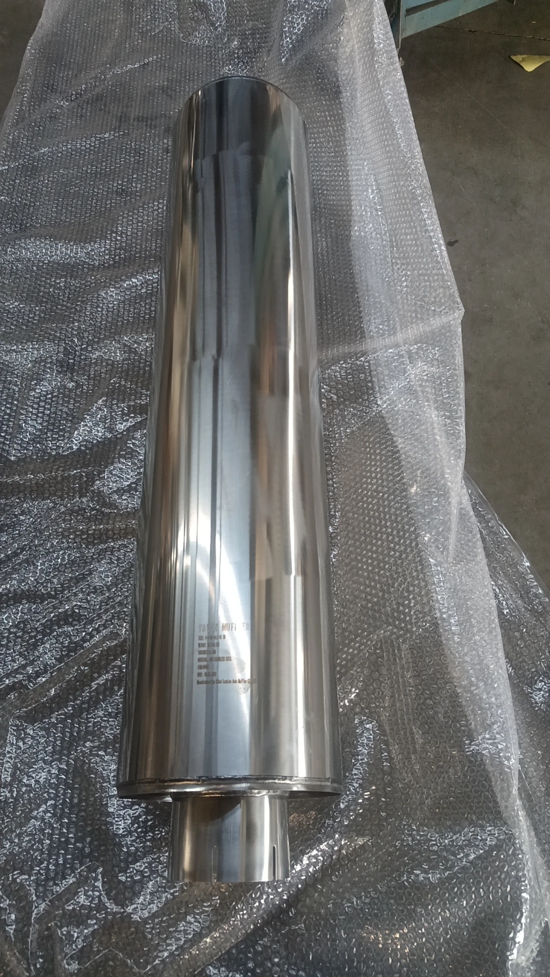 Good Quality Auto Parts Truck Aluminized Steel Exhaust Diesel Truck Muffler
