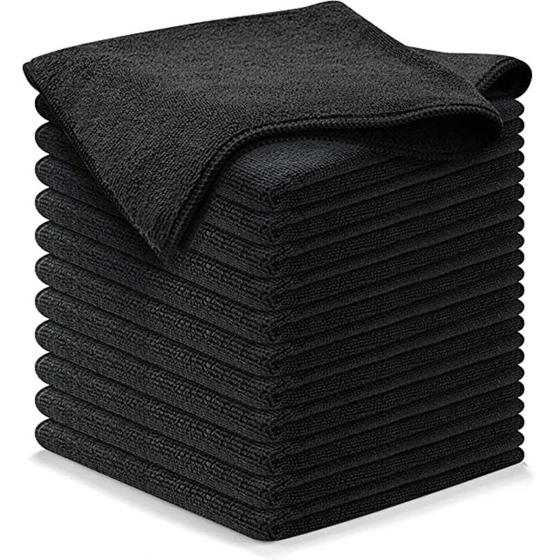 Factory wholesale 300gsm Multi purpose Microfiber Cleaning cloths house hold microfibre cloth