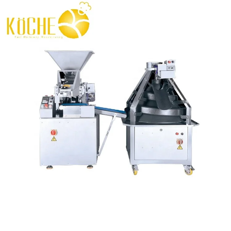 Automatic bakery bread pizza pastry Dough divider and rounder roller maker machine