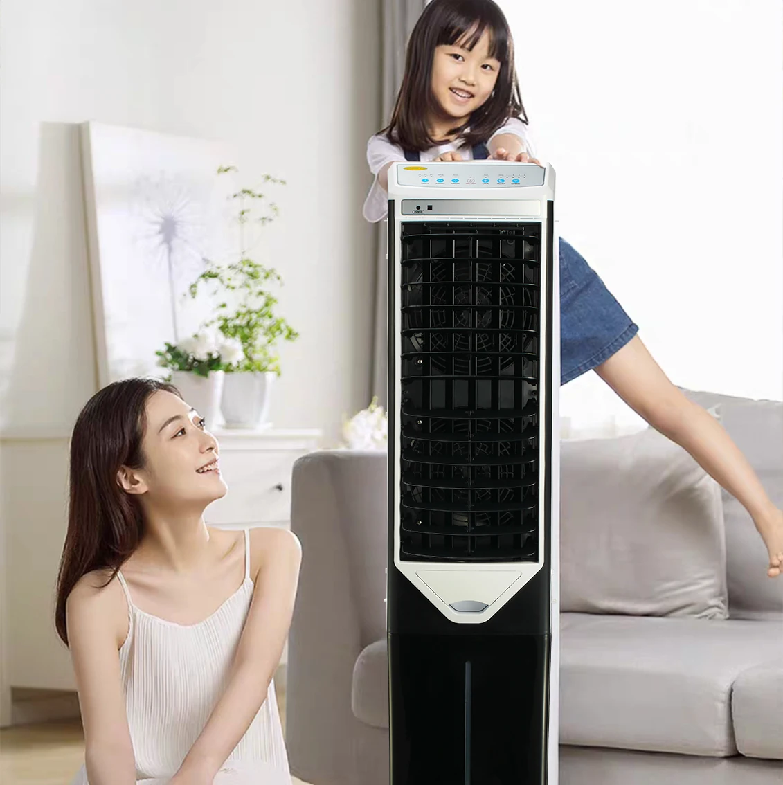 latest portable evaporative air coolers double fan type water coolers fan ac portable humidifier air cooler