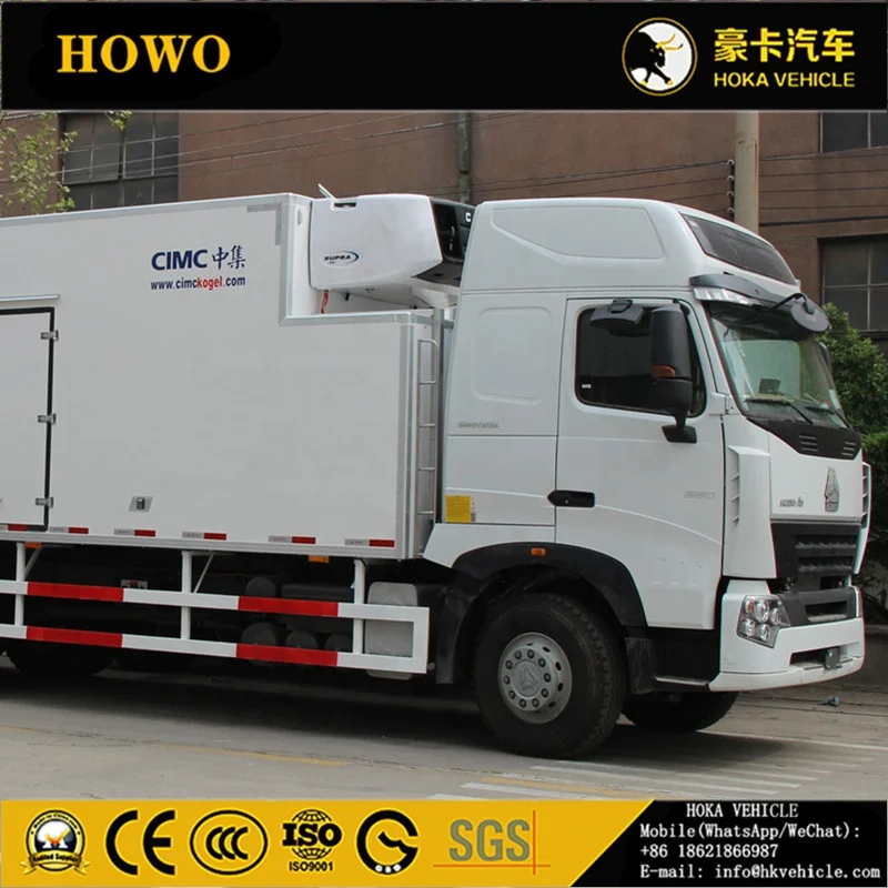 SINOTRUK HOWO A7 6X4 336HP 25T РЕФРИЖЕРАТОРНЫЙ грузовик модель ZZ1257N5847N1