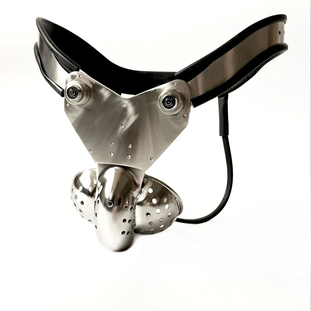 New Penis Cage Stainless Steel Male Chastity Belt Underwear BDSM Bondage Device For Men Sex Toys Cock Cages Chastity Devices