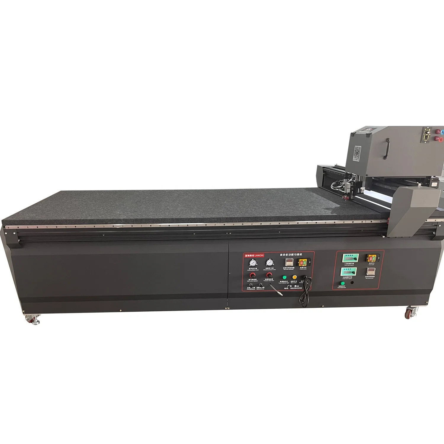 Manling CNC Точная твердая линия машина цветное стекло