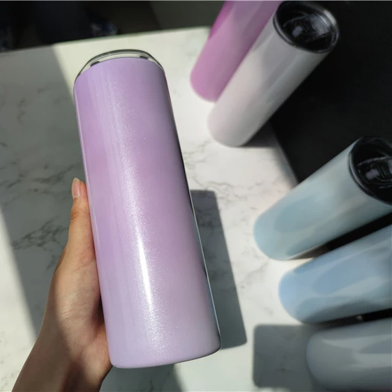 Kids Changing Tumbler 20 0Z Uv  Changing Color To Glow In The Dark Stainless Steel Slim Skinny  Sublimation Tumbler