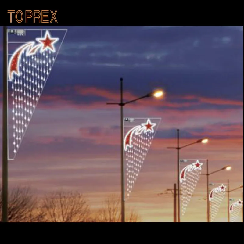 Rust proof outside garden backyard patio holiday styling string light bracket metal poles outdoor