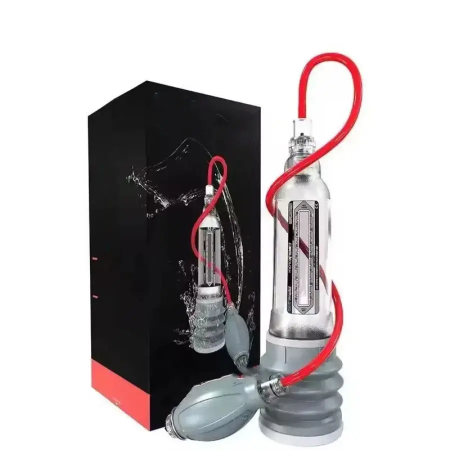 X40 Male Hydro Penis Pump Water Vacuum Pump For Men Penis Extender Increase Penis Enlargement Cock Dick Enlarger