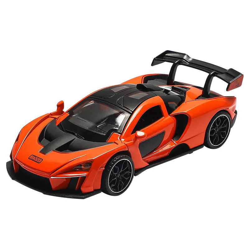 Die cast McLaren Senna 1:32 Alloy Car mold ornaments Toy car simulation car model metal decoration
