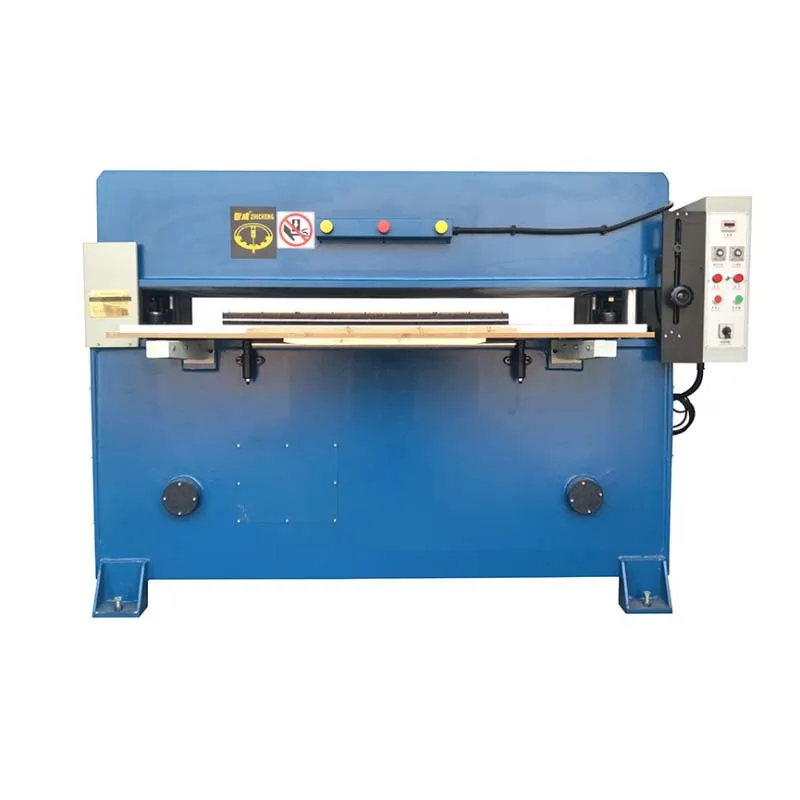 4 column hydraulic press leather foam rubber car mat cutting machine