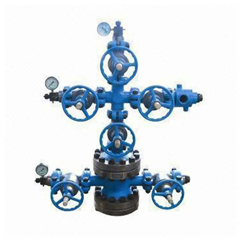 API 6A wellhead oil Christmas tree / Christmas tree equipment for oil and gas well