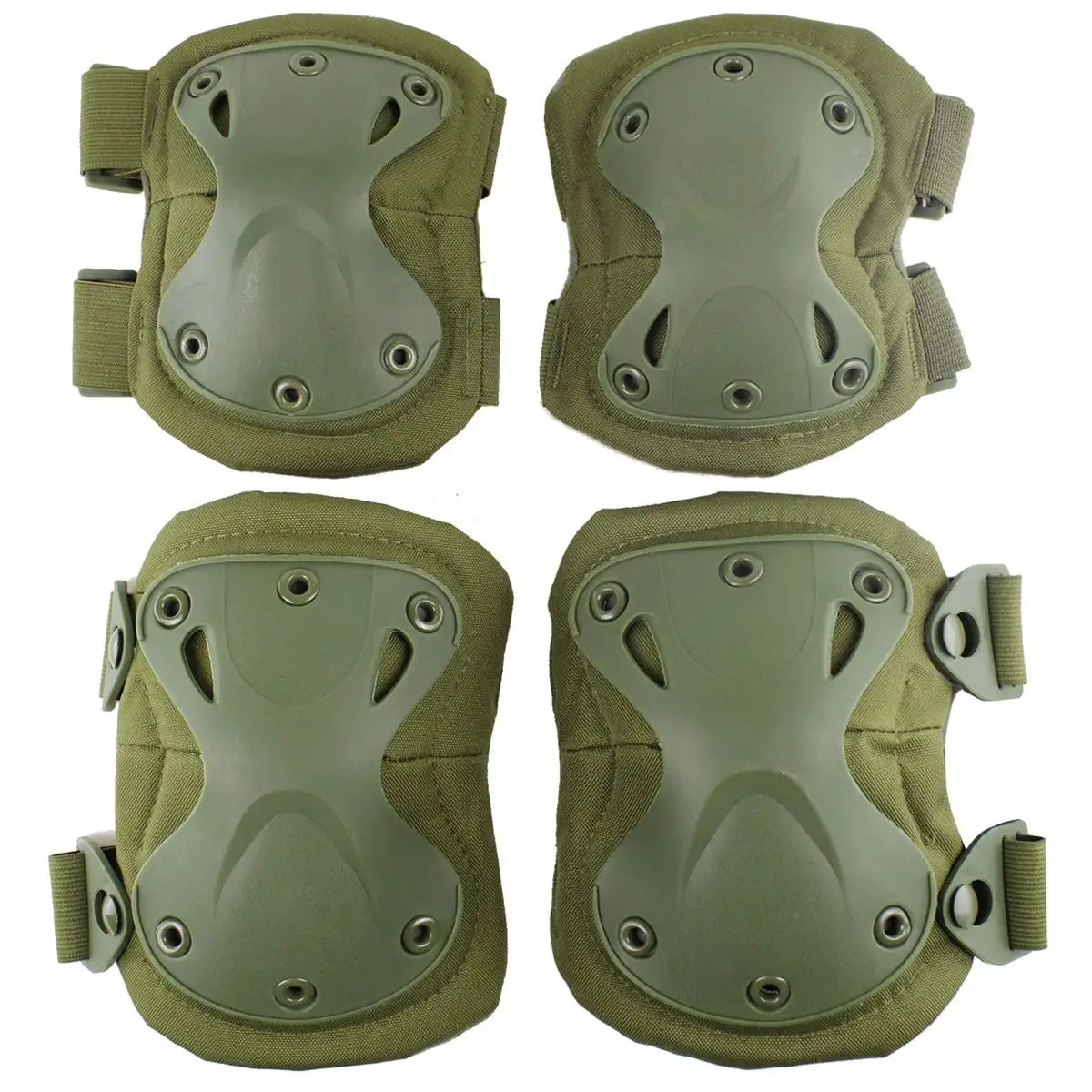 Popular   outdoor motorcycle / skating /  tactical protective elbow and knee pad Combat Knee  pads black / khaki / olive green
