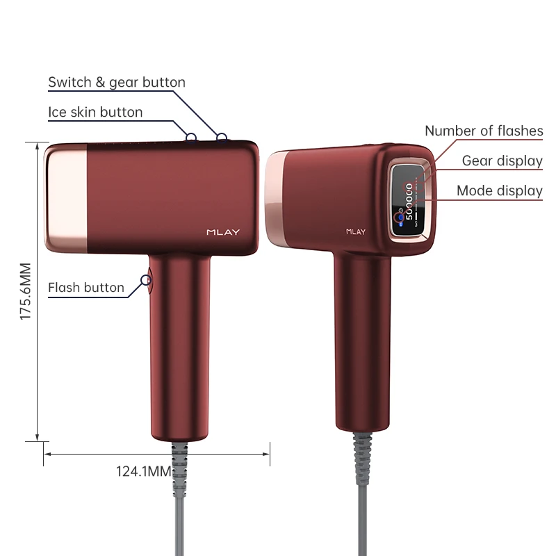Private Label Home Use Beauty Intense Pulsed Light Portable IPL Hair Removal Device Professional Laser IPL Hair Removal