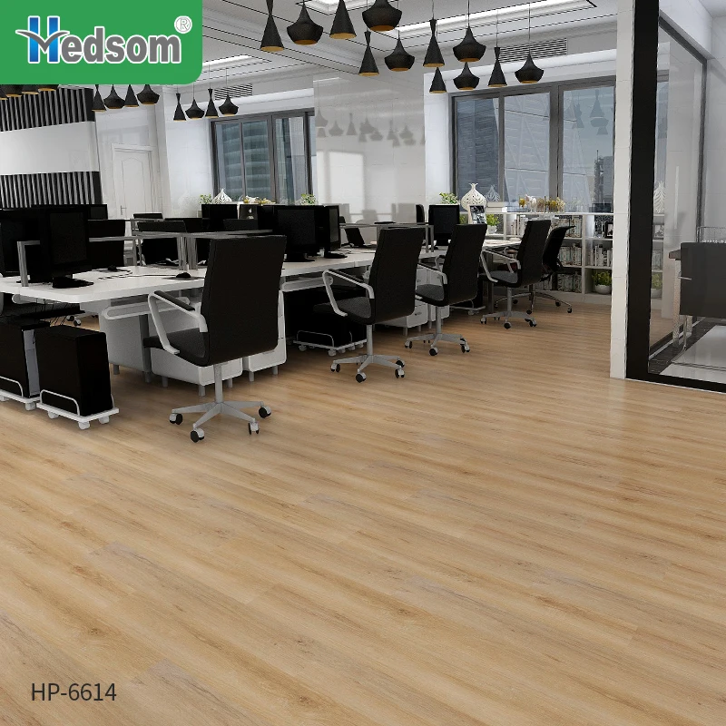 Direct Supplier Anti Slip SPC Click Tiles SPC Rigid Core Flooring Wooden Grain  SPC Laminate Plank Sample Free