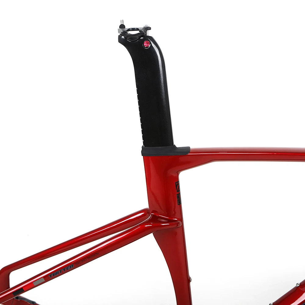 OEM cheap price carbon fiber frame cyclocross road bike bicycle frameset 58cm for 40C