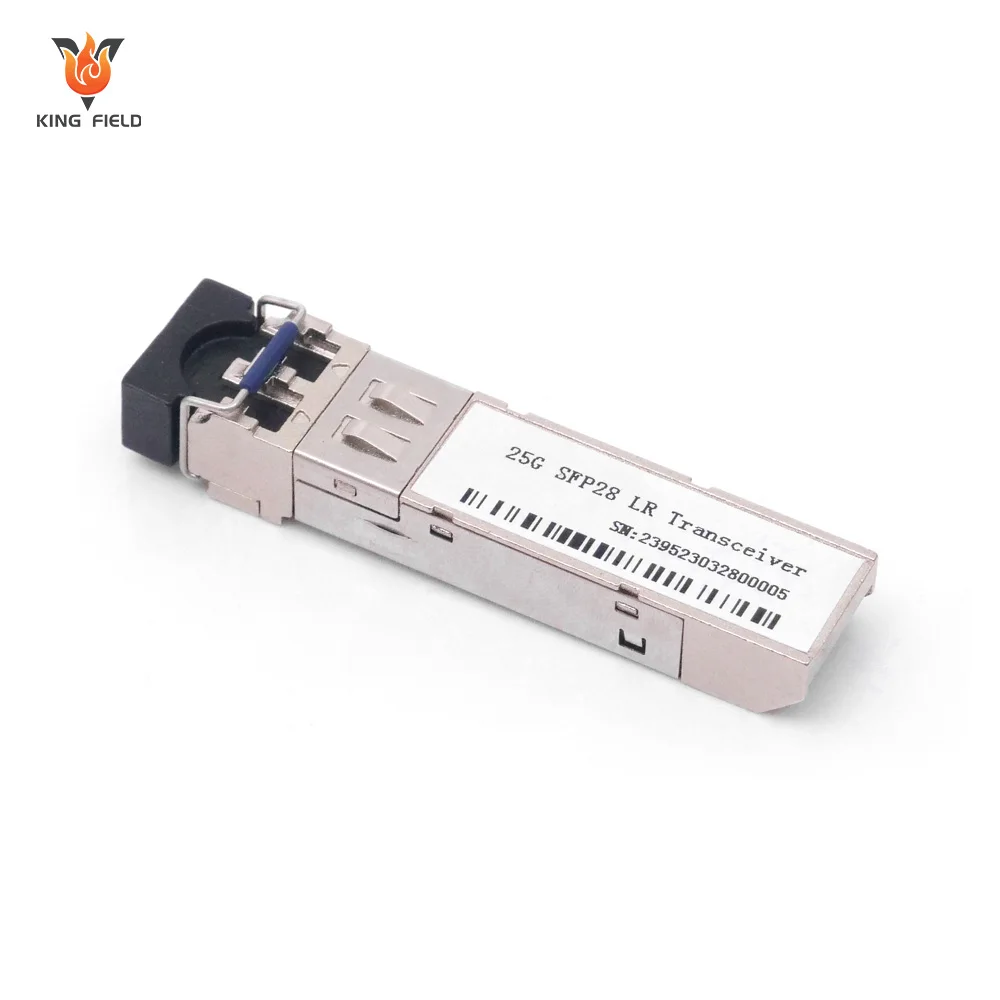 Strong Compatibility 25Gb/s 10km LC Duplex SFP28 Fiber Optic Transceivers Network Module
