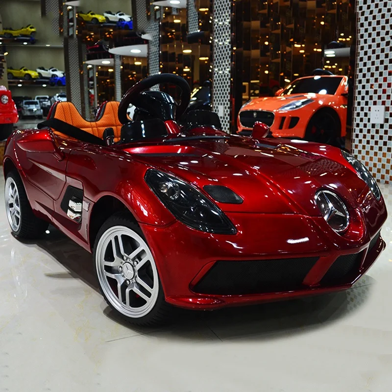 Детская езда на 12V MERCEDES BENZ SLR MCLAREN лицензированных автомобильного аккумулятора машинка радиоуправлении