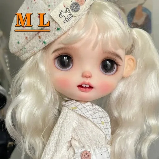 High Quality Clothing Doll Wig For America Girl Doll Wig Angora Wefts Goat Hair Cloth Doll Mohair Hair Weaving