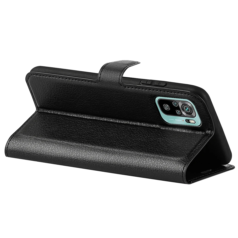 For Redmi note10 4G Lichee Pattern Leather Phone Case