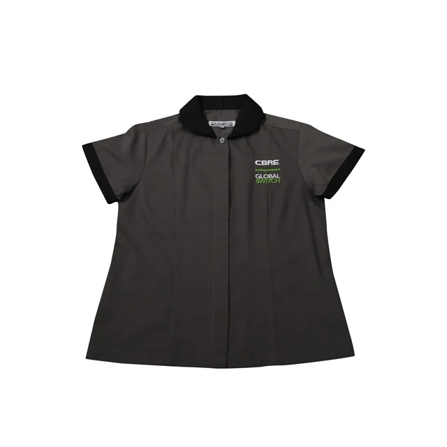 Материалы RPET FAMA 2020, униформа для уборки дома служанки, черная униформа для уборки на заказ