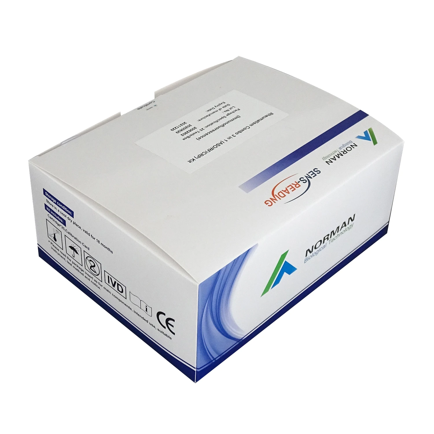 
Rheumatism Quantitative Poct RF ASO CRP Fluorescence Immunoassay Test Kit 