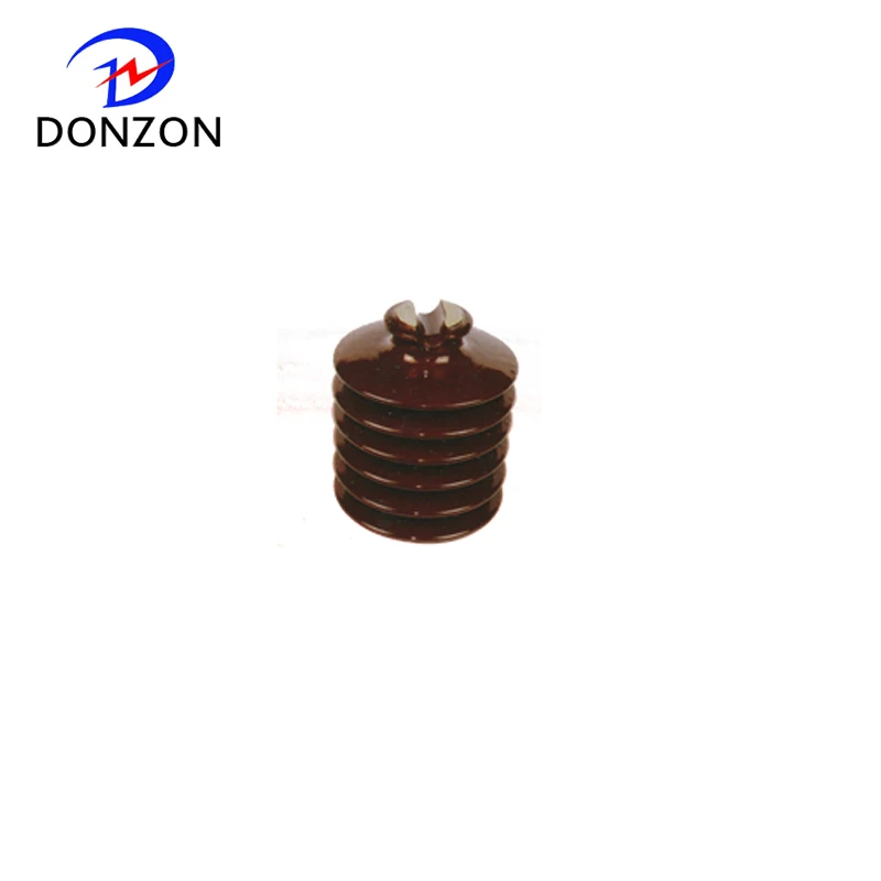 Post porcelain insulator for high voltage and low voltage
