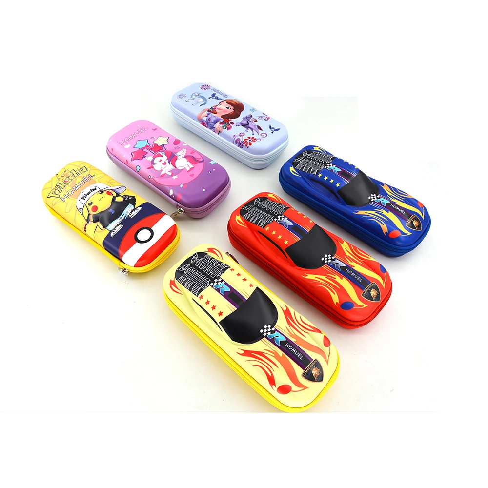 Best Sale In Stock Hardtop EVA Big Capacity Anime Pencil Case Hard EVA School Pen Bag