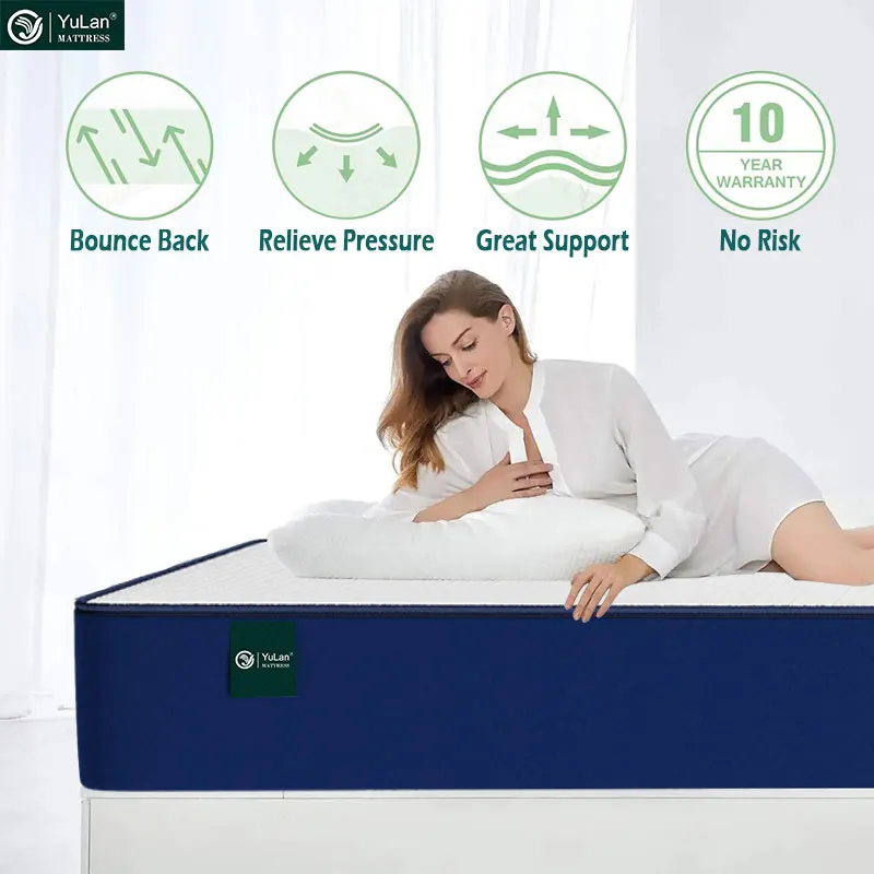 Hypo-allergenic High Density Soft Cooling Memory Foam 5 Star Hotel Mattress