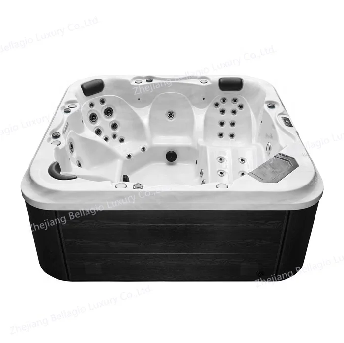 High Quality 6 Persons Outdoor Massage Luxury Outdoor Hot Tub Spa
