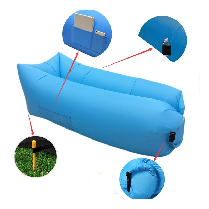 New products air inflatable lounger/beach lounger inflatable sofa for sale