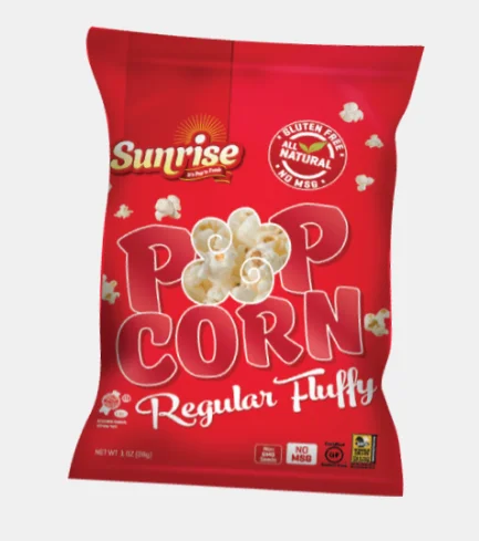 Ship from USA Healthy Snacks Organic wholesale fluffy small regular 3/4-oz  sweet saltypopcorn snack