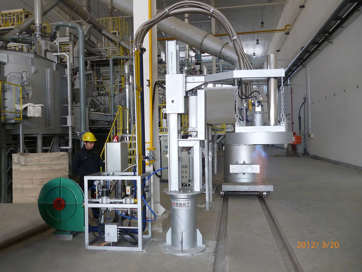 Manufacturer Gas Fired/Electric Heating Preheating Device for Transfer Ladles Ladle Preheater