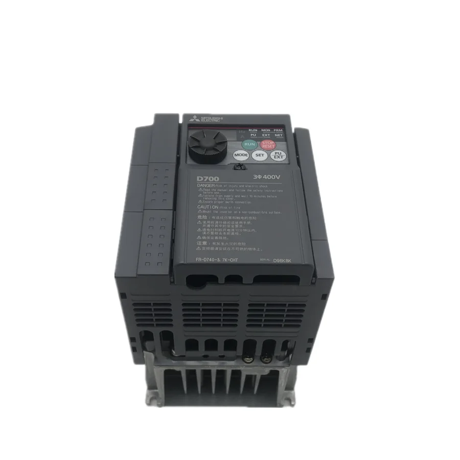 Промышленная первоначальная Mitsubishi инвертор частоты 3.7KW FR-D740-3.7K-CHT