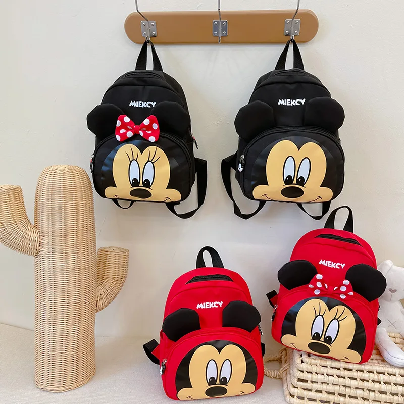 Knapsack Anti-Lost Storage Bags Lovely Cartoon Mouse Schoolbag Children High Quality Toys Travel Snack Phone Water Cup Backpack